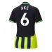 Maillot de foot Manchester City Nathan Ake #6 Extérieur vêtements Femmes 2024-25 Manches Courtes